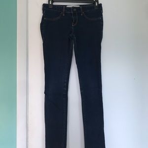 Dark blue jeans